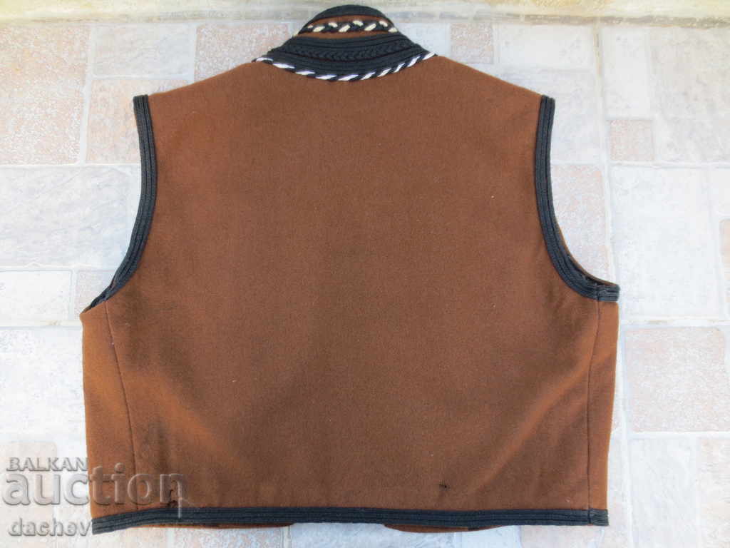 Authentic Old Rich Horned Waistcoat Waistcoat Folk Costume - 7