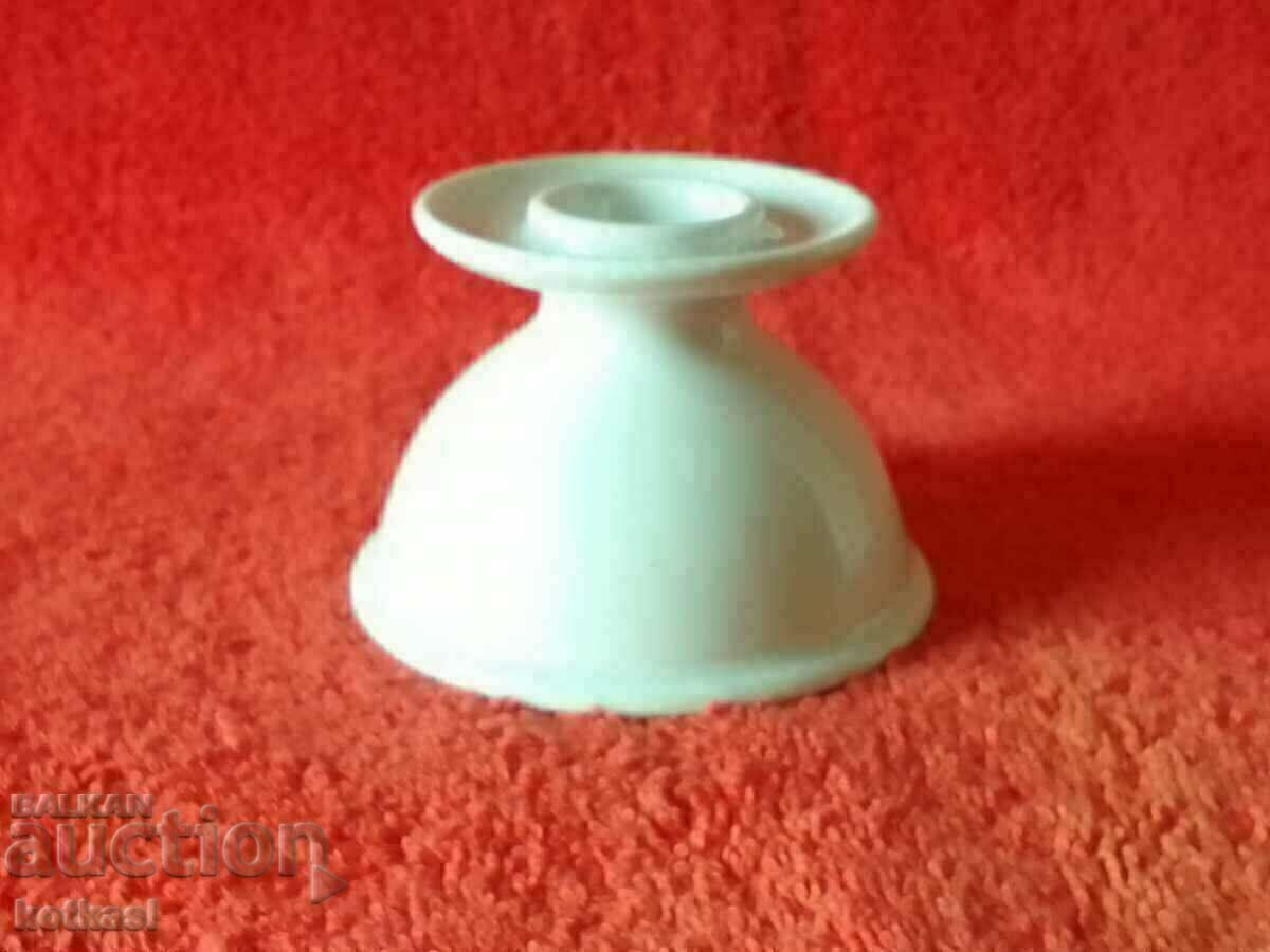 Old beautiful porcelain candle holder Furstenberg F Germany with price 10.50 BGN | € 5.37 Old beautiful porcelain candle holder Furstenberg F Germany with price 10.50 BGN | € 5.37