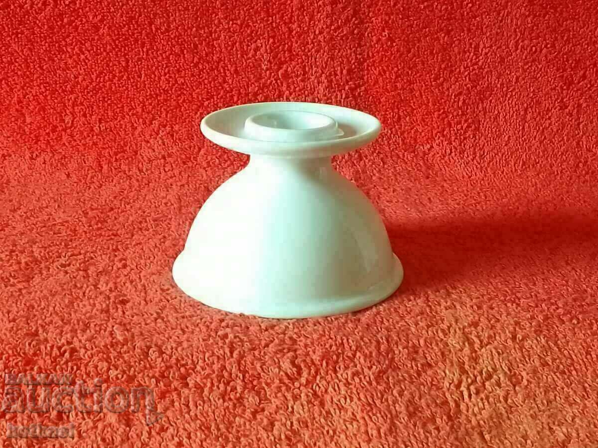 Old beautiful porcelain candle holder Furstenberg F Germany Old beautiful porcelain candle holder Furstenberg F Germany