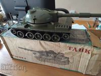 Μεγάλο μεταλλικό παιχνίδι USSR TANK T-54 με κουτί