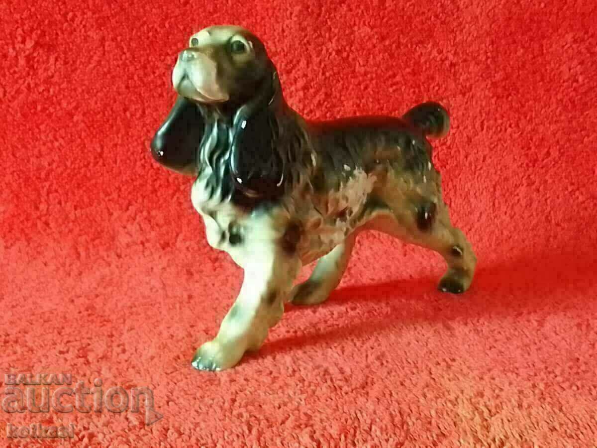 Old porcelain figure of a Dog with price 35.50 BGN | € 18.15 Old porcelain figure of a Dog with price 35.50 BGN | € 18.15