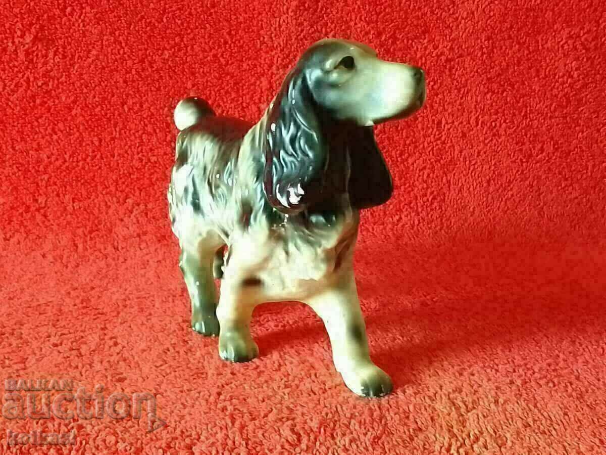 Delivery of Old porcelain figure of a Dog Delivery of Old porcelain figure of a Dog