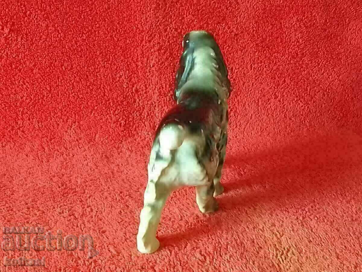 Old porcelain figure of a Dog - 6 Old porcelain figure of a Dog - 6