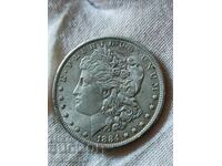 1$ Морган долар 1884-О - Филаделфия, САЩ (сребро)