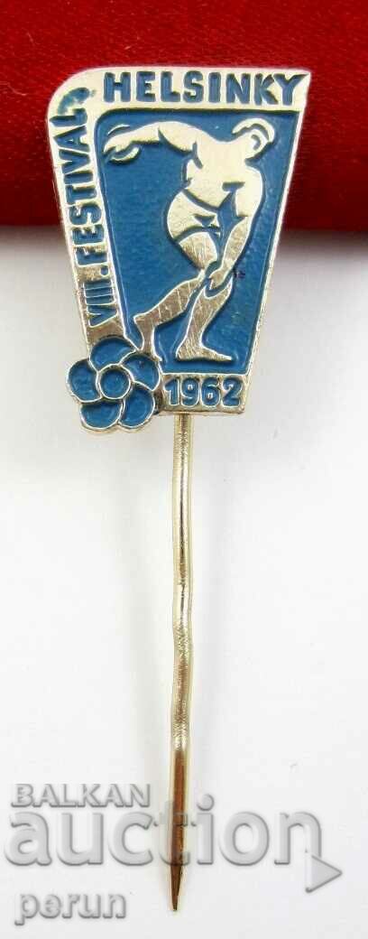 Finland-Student Games-1962-Rare badge