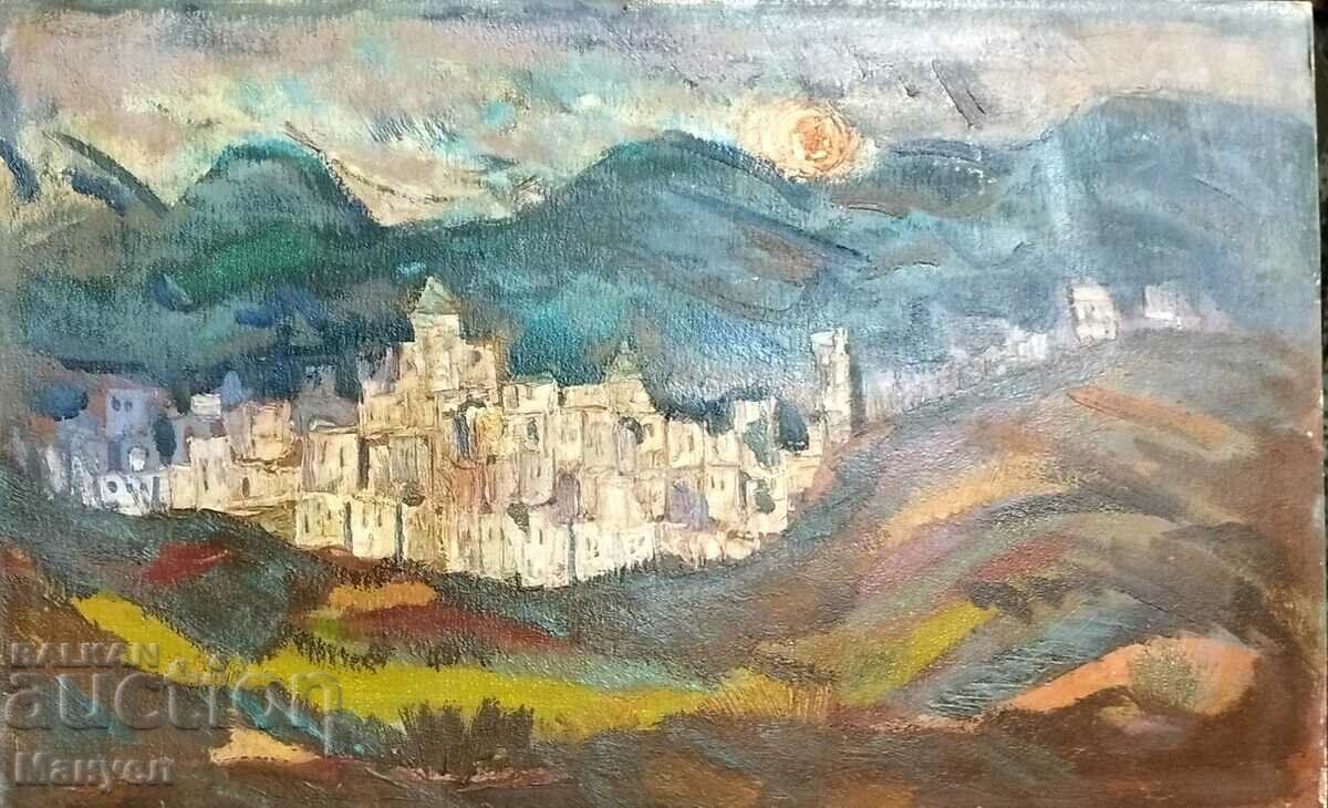 Oraș marocan, peisaj. cu preț 230.00 BGN | € 117.60 Oraș marocan, peisaj. cu preț 230.00 BGN | € 117.60