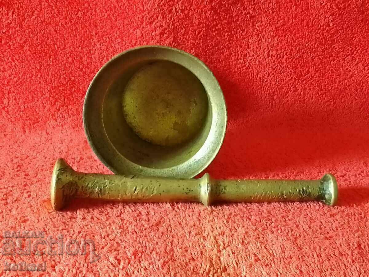 Δημοπρασία Παλαιό μεταλλικό μπρούτζινο κονίαμα Δημοπρασία Παλαιό μεταλλικό μπρούτζινο κονίαμα