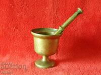 Старо метално бронзово хаванче