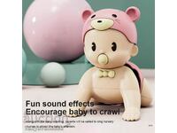 Crawling baby toy with sounds