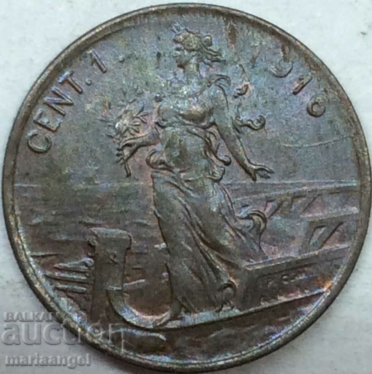 1 centesimo 1916 Ιταλία Victor Emmanuel III 1869-1947