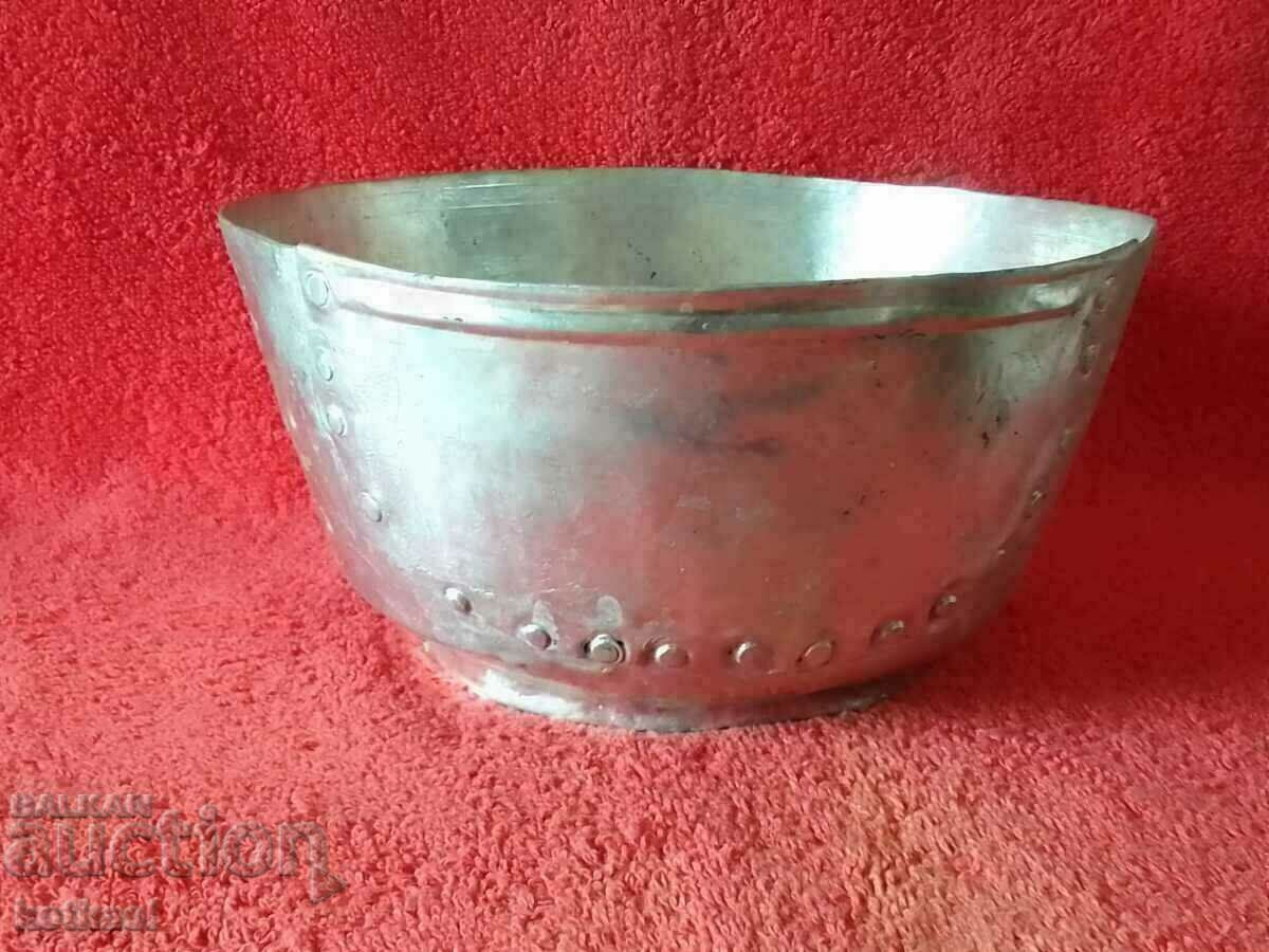 Auction  Old tinned copper cup