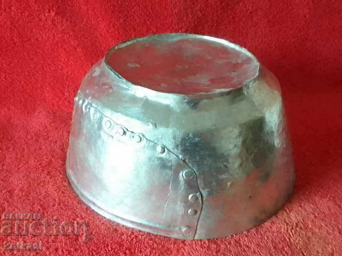 Old tinned copper cup - 7