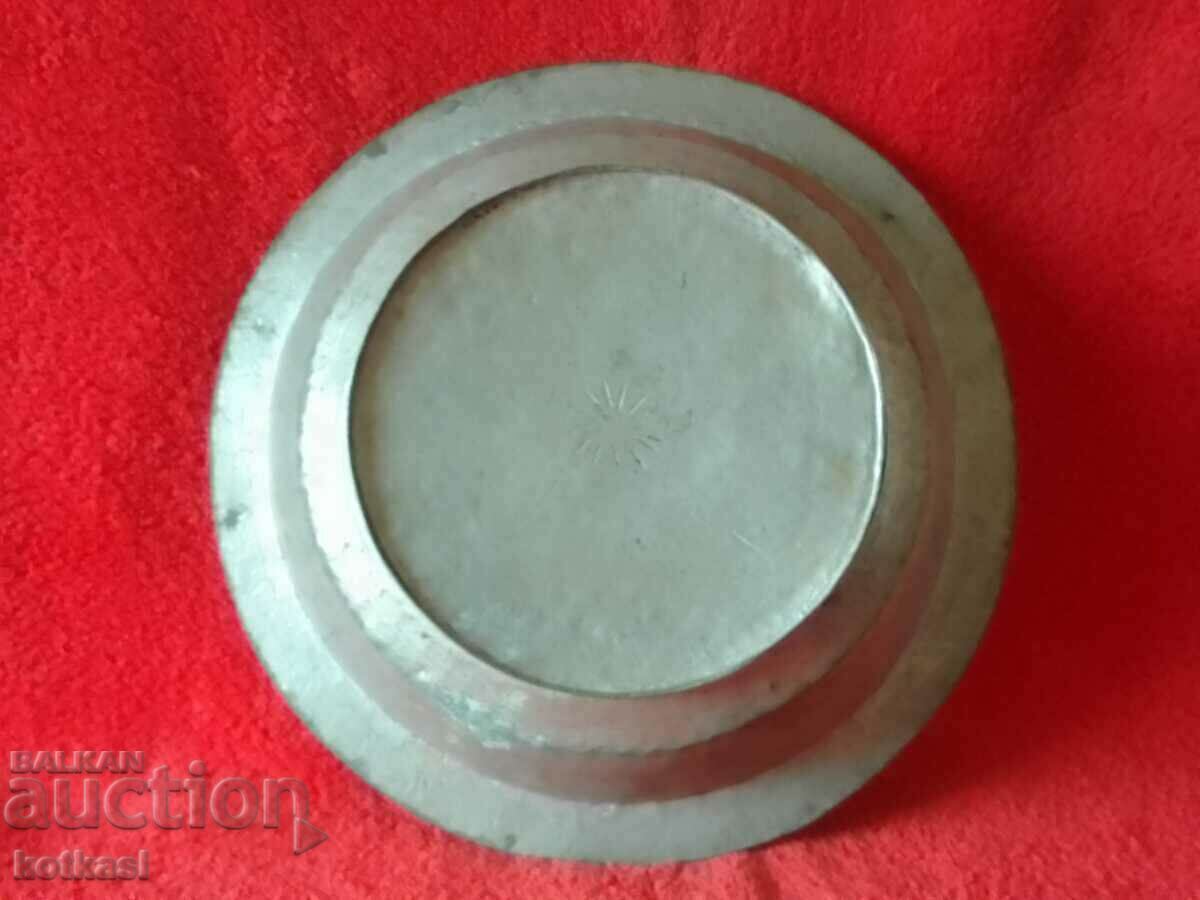 Auction Old copper plate Tas tinned Auction Old copper plate Tas tinned