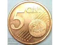 5 euro cents 2002 Ireland