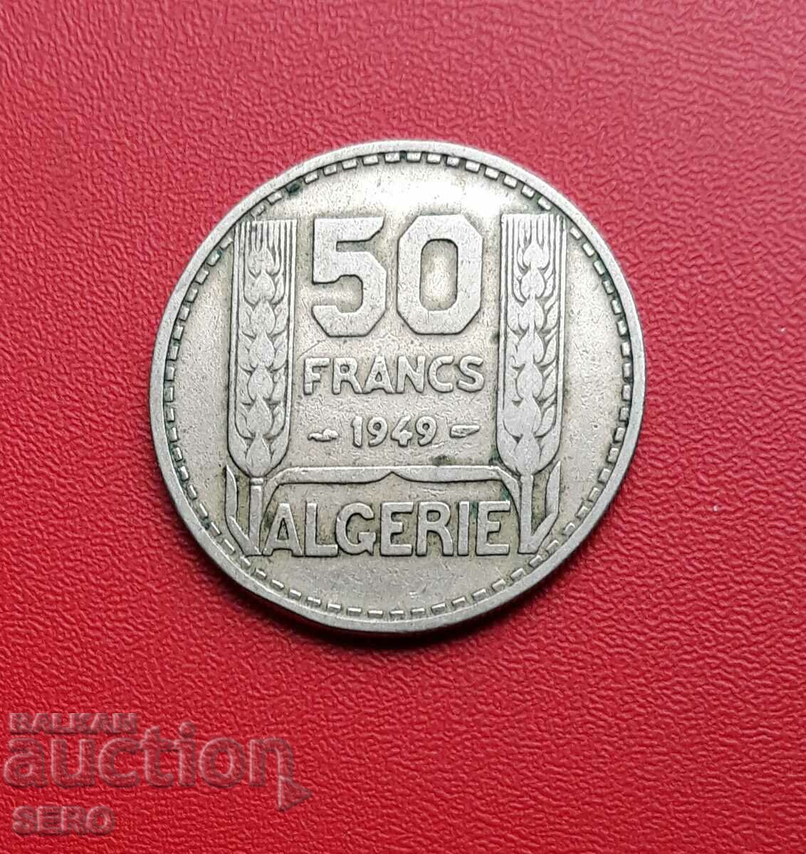 Algeria-50 francs 1949