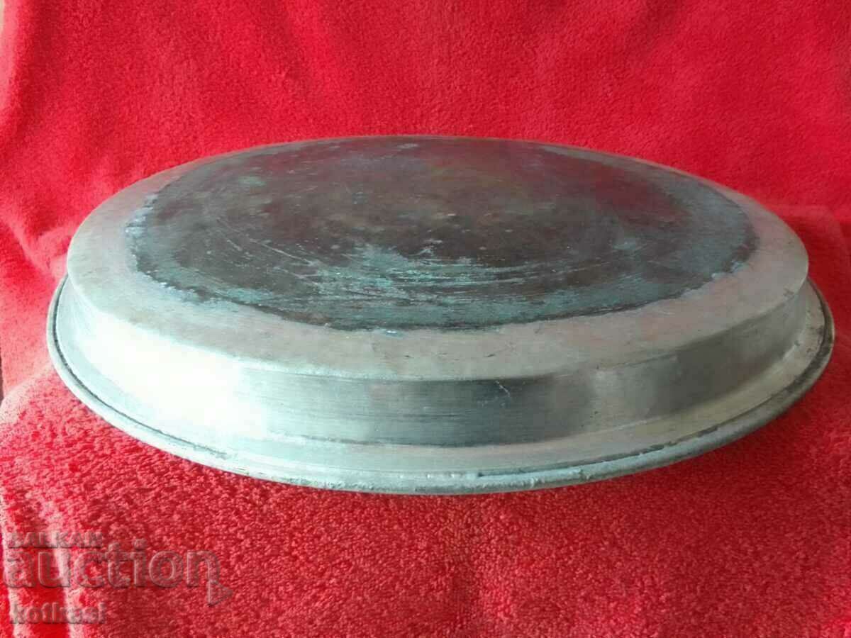 Delivery of Old Copper Copper Pan tinned 44 cm. Delivery of Old Copper Copper Pan tinned 44 cm.