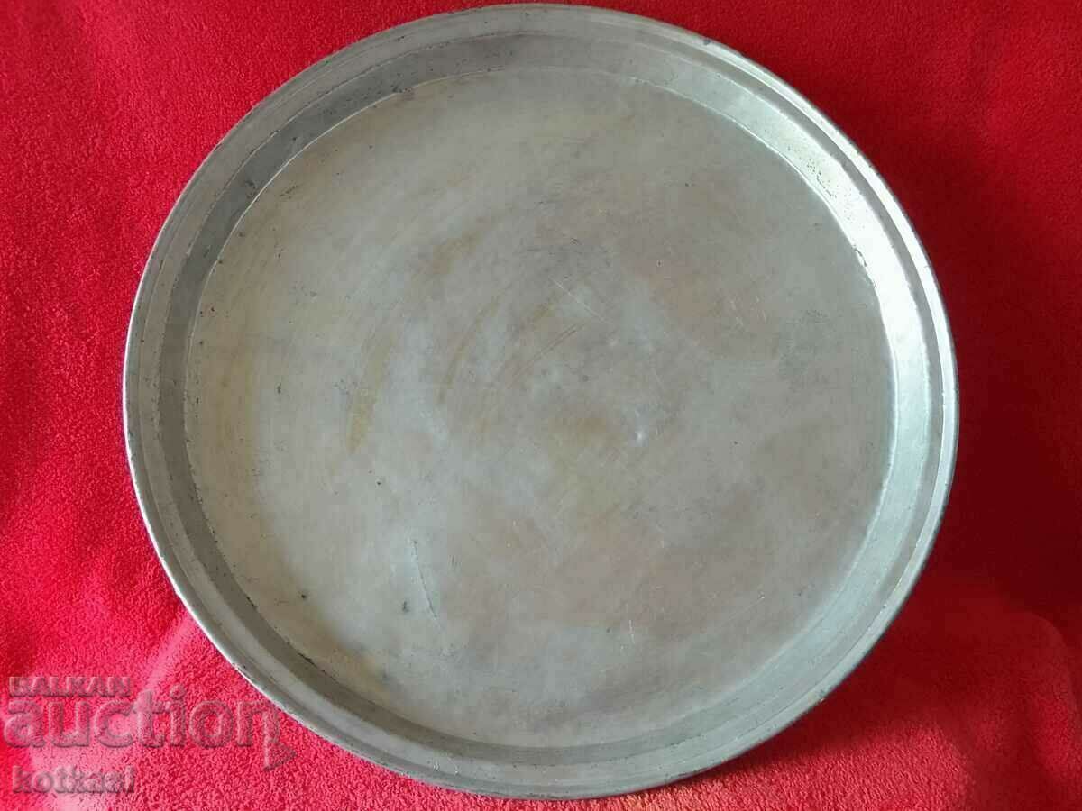 Old Copper Copper Pan tinned 44 cm. - 5 Old Copper Copper Pan tinned 44 cm. - 5