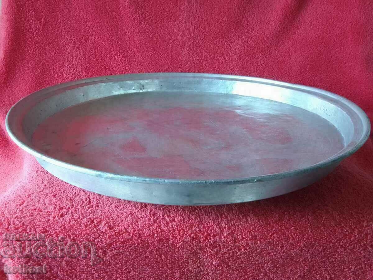 Old Copper Copper Pan tinned 44 cm. - 6 Old Copper Copper Pan tinned 44 cm. - 6
