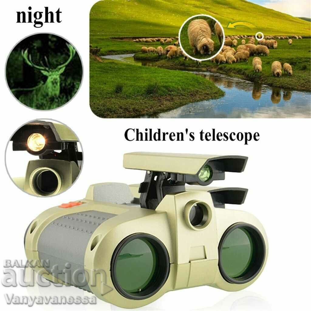 Jucărie telescop binoclu