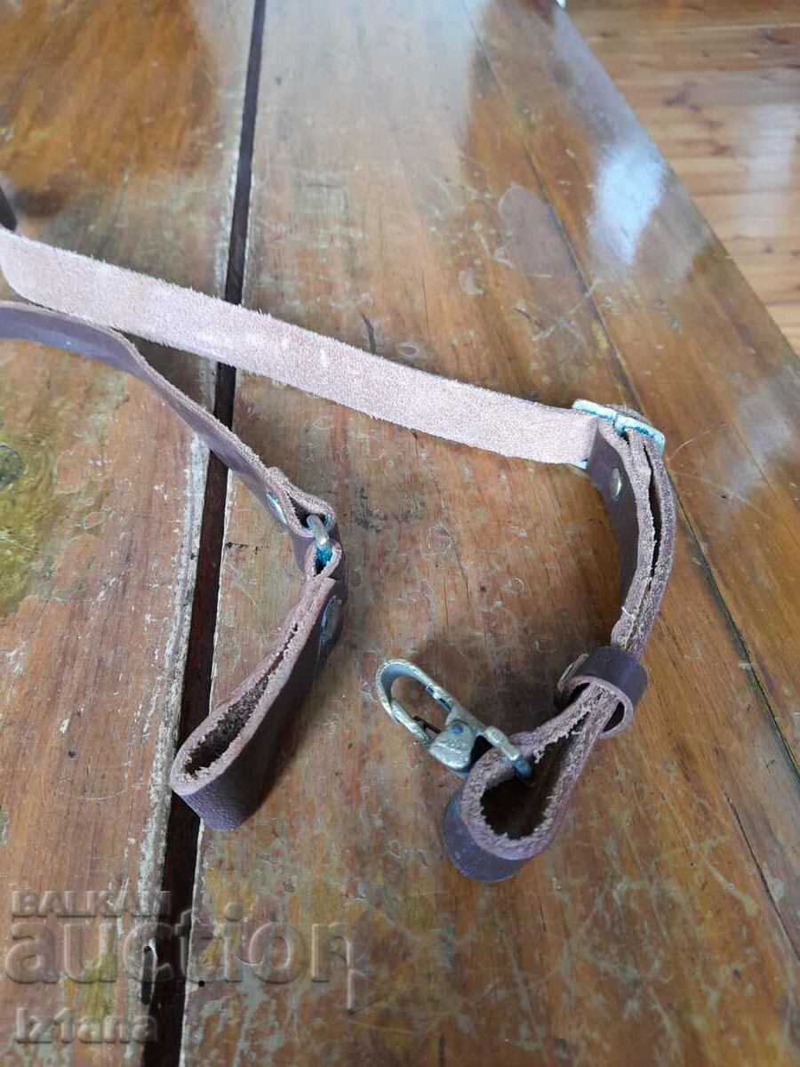 Old leather strap, rifle strap with price 43.00 BGN | € 21.99 Old leather strap, rifle strap with price 43.00 BGN | € 21.99