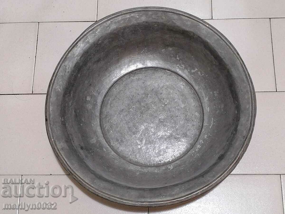 Tinned basin, copper vessel, copper, trough - 6 Tinned basin, copper vessel, copper, trough - 6