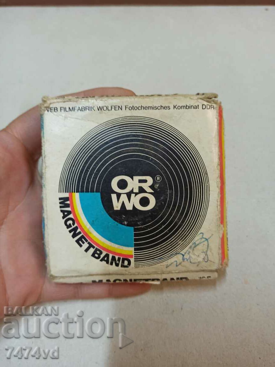 Rare magnetofon ORWO, germană, mini