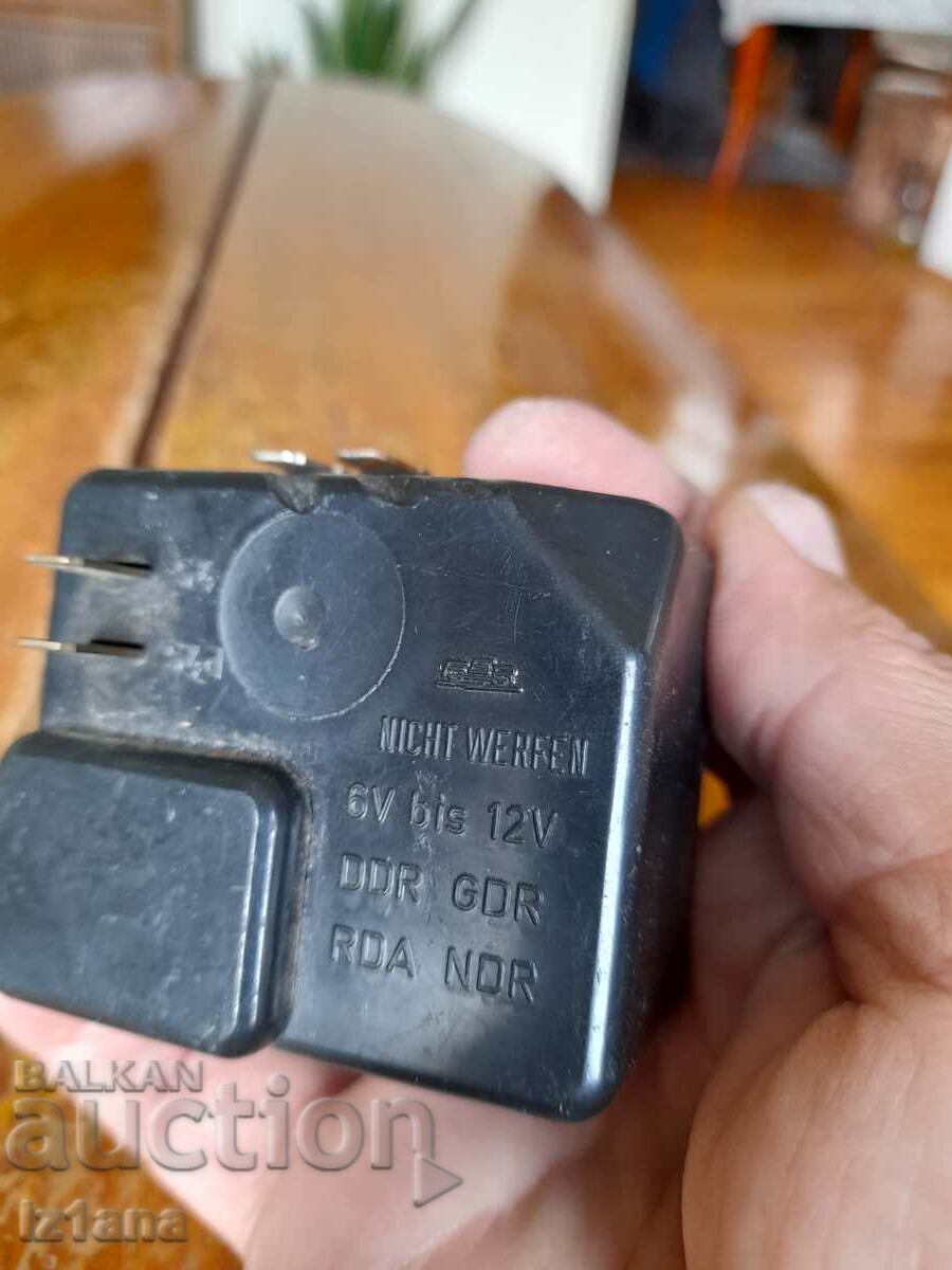 Παλιός διακόπτης φώτων Wartburg, Trabant, Ruhla - 5