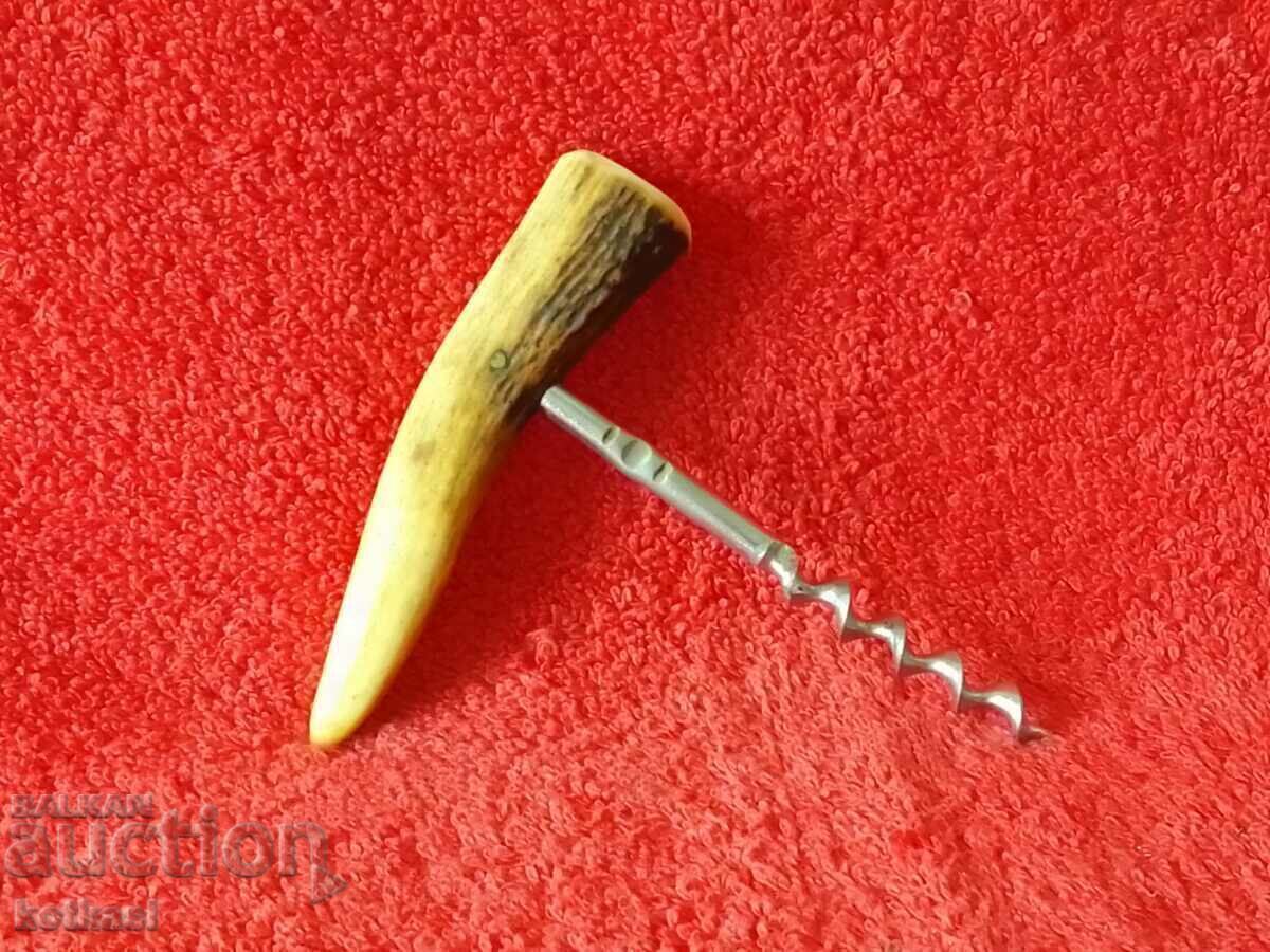 Old metal Corkscrew with horn handle with price 35.50 BGN | € 18.15