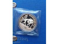 Monedă de argint „Panda chinezească”, 1 oz, 1990