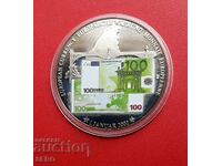 Европейски съюз-медал 2002-приемане на  еврото в 12 държави