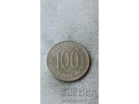 Yugoslavia 100 dinars 1988