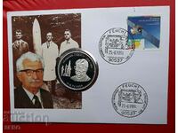 Germany-1 paanga 1993 Tonga and post.m. in a beautiful envelope