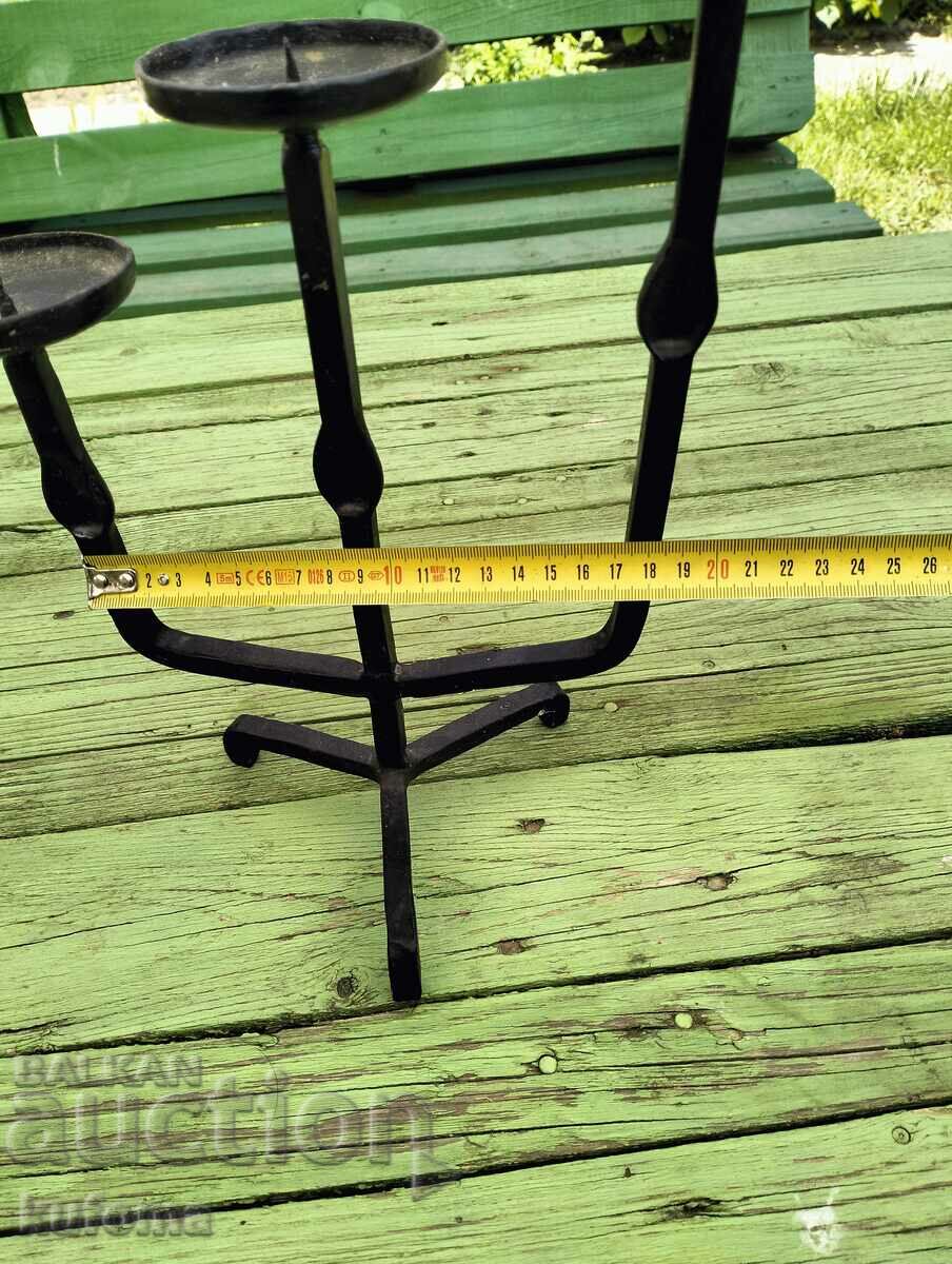 Iron candlestick - 5 Iron candlestick - 5
