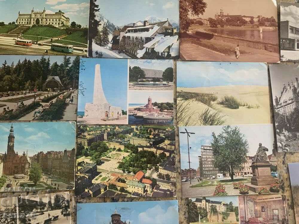 Lot 3 - Old Travel Postcards - Poland - 1-25 pcs - 6 Lot 3 - Old Travel Postcards - Poland - 1-25 pcs - 6