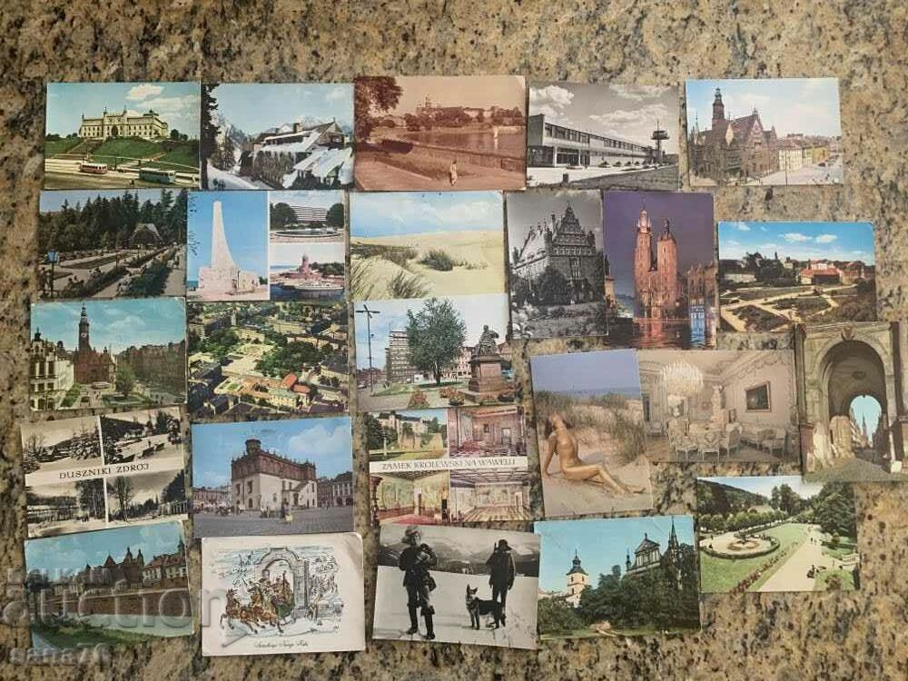 Lot 3 - Old Travel Postcards - Poland - 1-25 pcs Lot 3 - Old Travel Postcards - Poland - 1-25 pcs