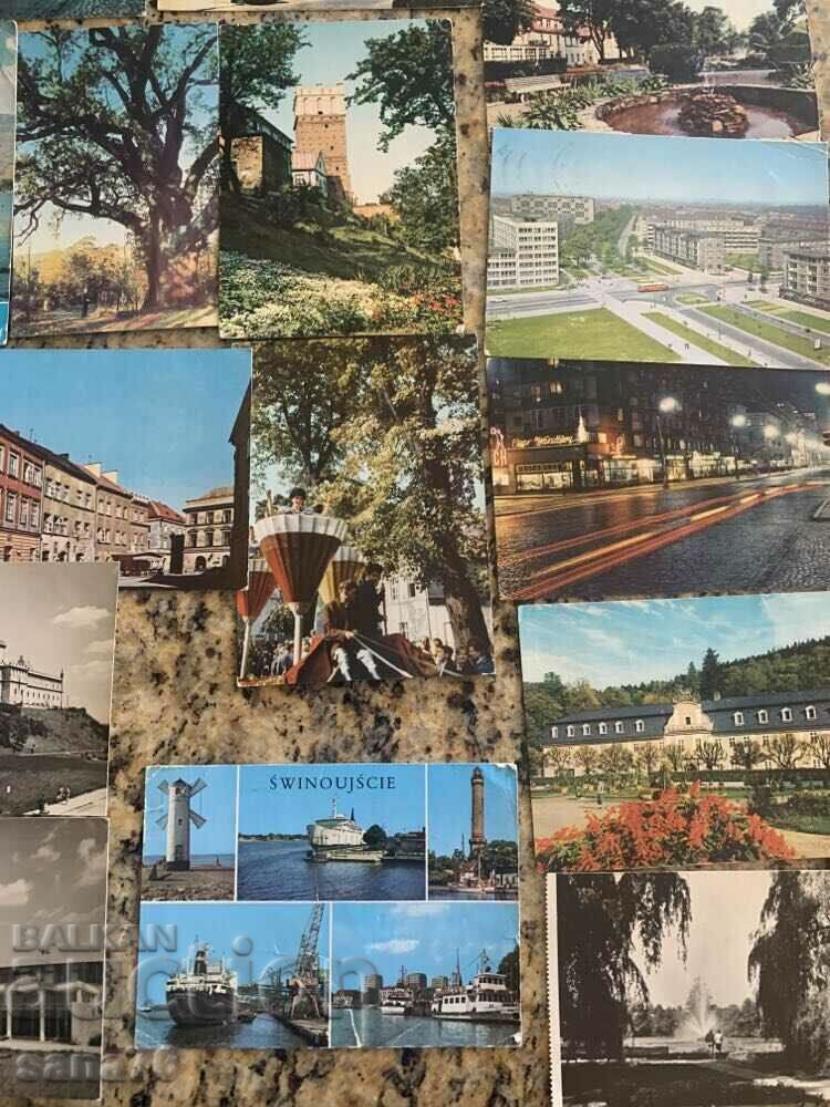 Lot 4 Cărți poștale vechi călătorite - Polonia - 2-25 buc - 5 Lot 4 Cărți poștale vechi călătorite - Polonia - 2-25 buc - 5