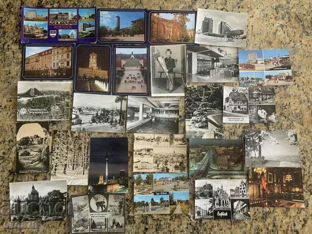 Lot 5 - Old Travel Postcards - GDR - 1-26 pcs Lot 5 - Old Travel Postcards - GDR - 1-26 pcs