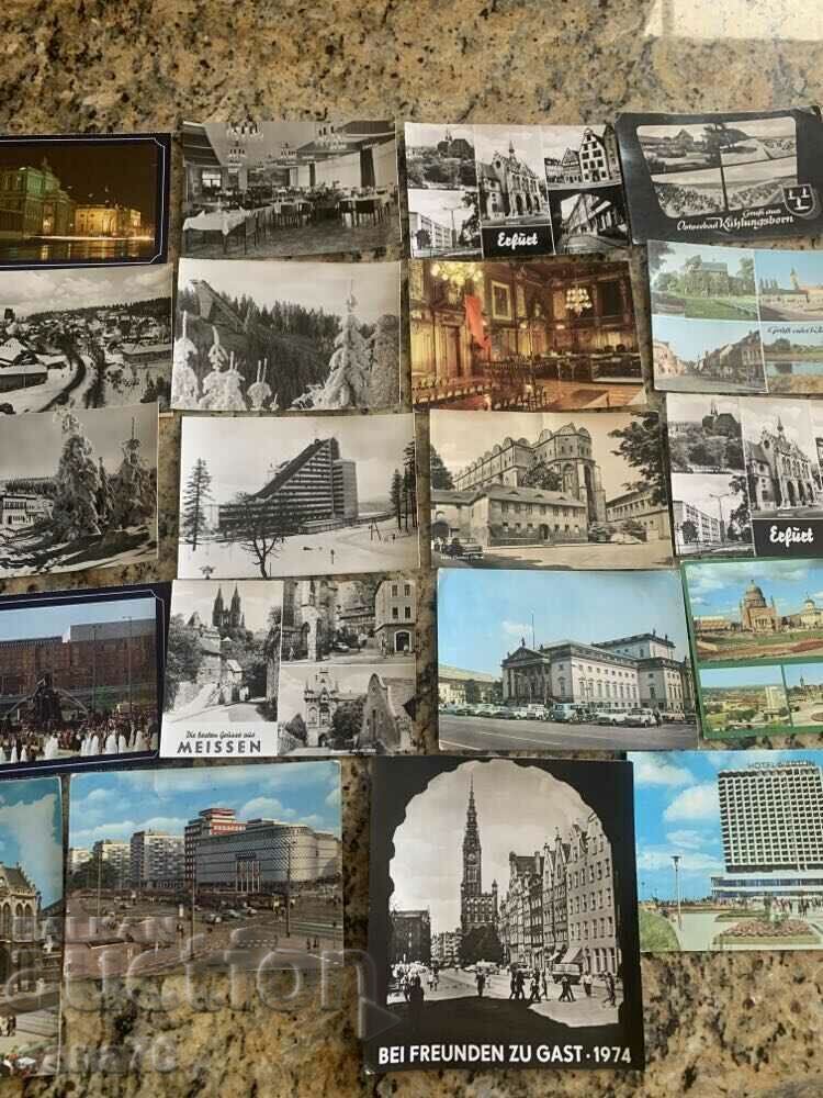 Lot-6-Cărți poștale vechi călătorite-RDG-2-26 buc - 5 Lot-6-Cărți poștale vechi călătorite-RDG-2-26 buc - 5