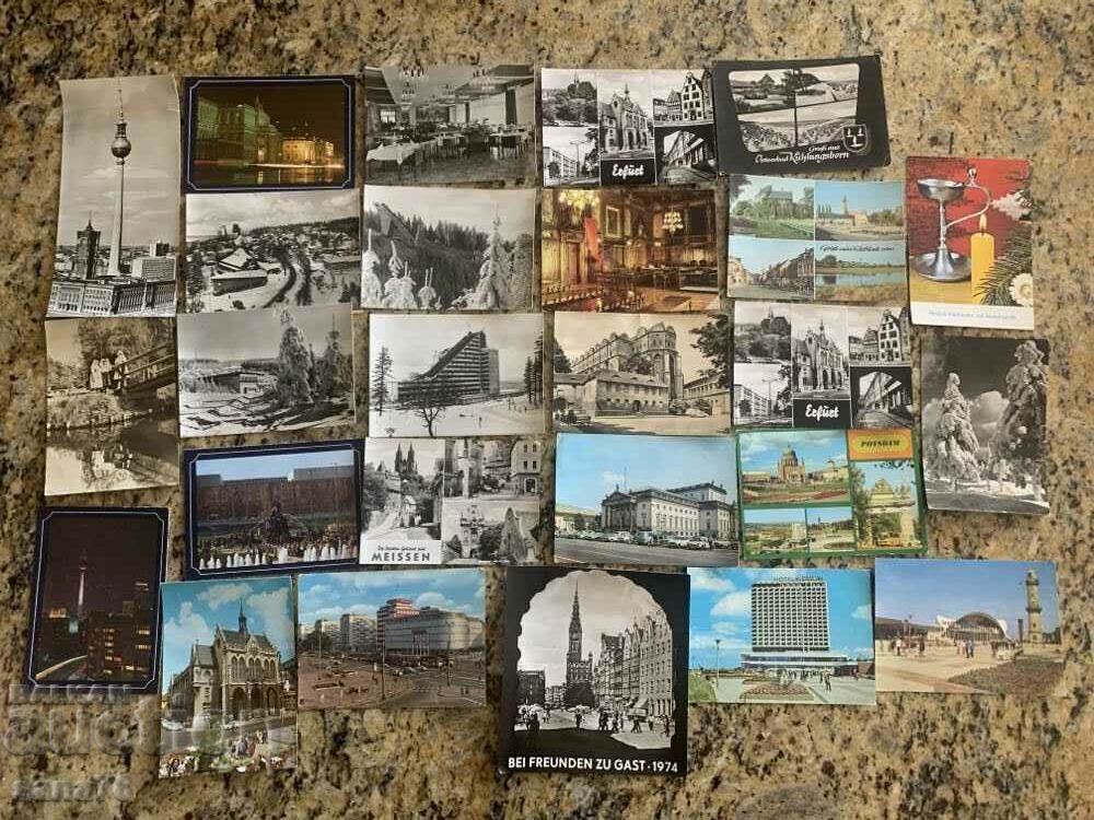 Λοτ 6 Παλιά Ταχυδρομικά Δελτία - Ανατολική Γερμανία - 2-26 τεμάχια Λοτ 6 Παλιά Ταχυδρομικά Δελτία - Ανατολική Γερμανία - 2-26 τεμάχια