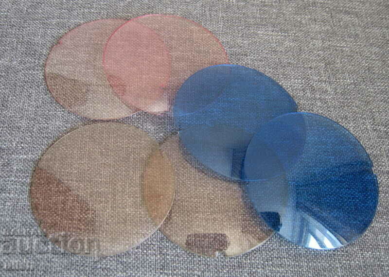 Carl Thomass Germany old set of 6 color filters box with price 10.00 BGN | € 5.11 Carl Thomass Germany old set of 6 color filters box with price 10.00 BGN | € 5.11