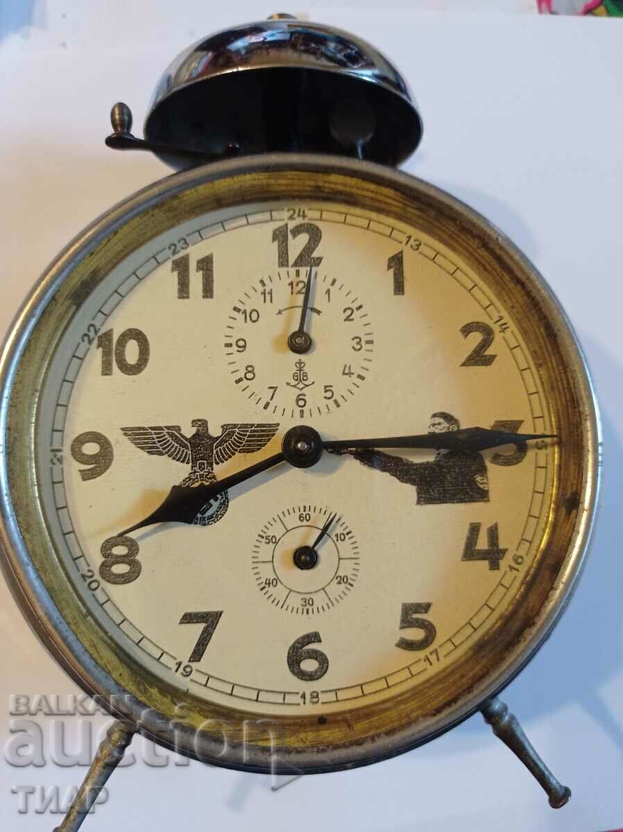 Gustav Becker alarm clock -0.01 st