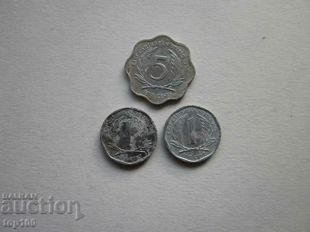 Auction LOT CENTS EASTERN CARIBBEAN BZC !!! Auction LOT CENTS EASTERN CARIBBEAN BZC !!!
