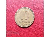 Αργεντινή-10 centavos 1992