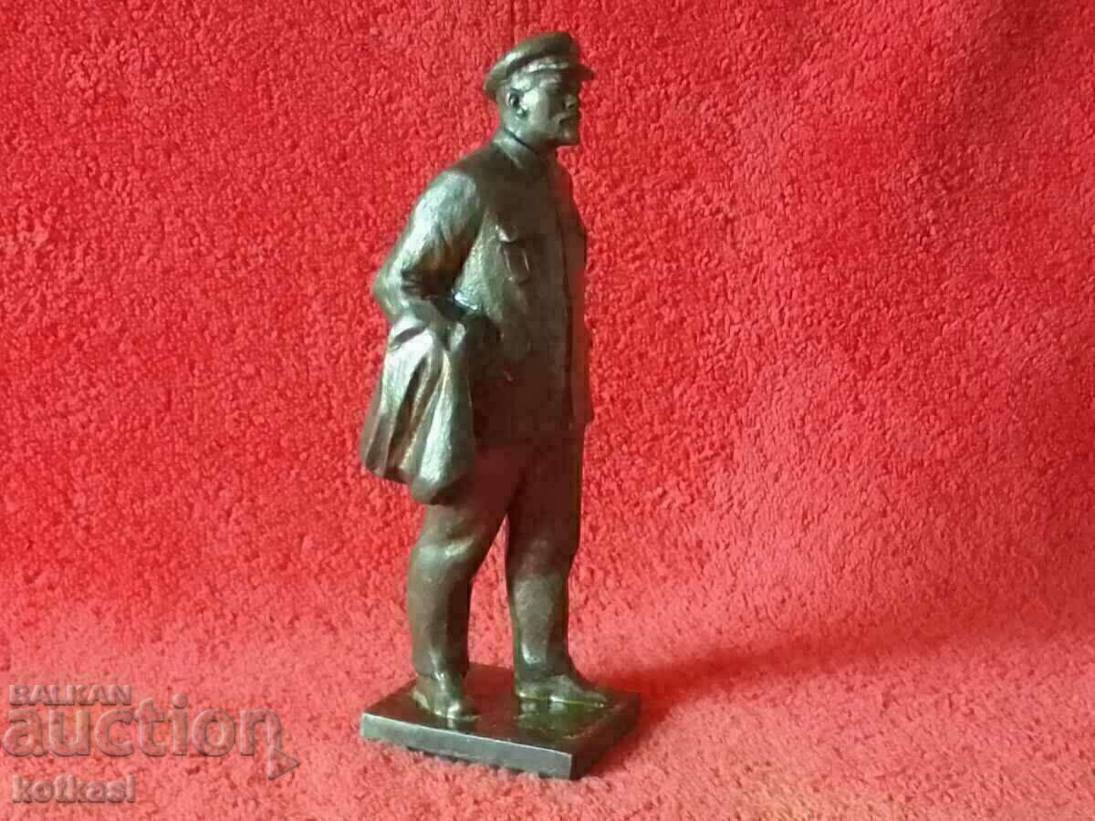 Old metal aluminum figure Plastic Vladimir I. Lenin with price 255.50 BGN | € 130.64 Old metal aluminum figure Plastic Vladimir I. Lenin with price 255.50 BGN | € 130.64