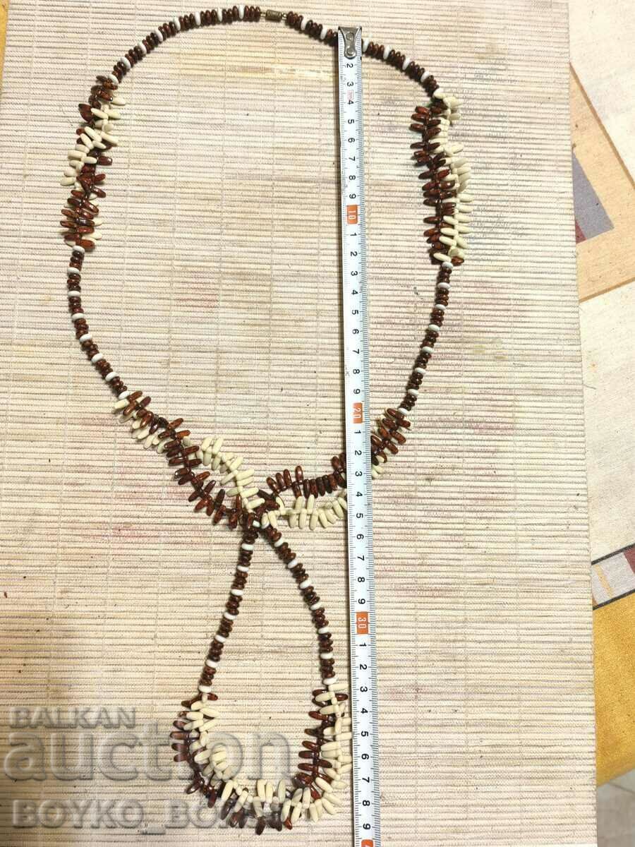 Antique Royal Necklace with Jasper and Ivory 1930s - 5 Antique Royal Necklace with Jasper and Ivory 1930s - 5