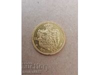 20 lei 1890 King Carol Romania RARE gold 6.45 900/1000