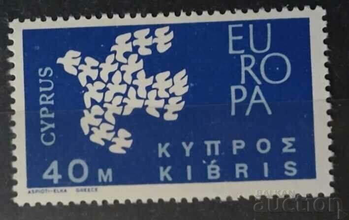 Ελληνική Κύπρος 1961 Ευρώπη CEPT Birds MNH