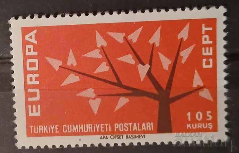 Turcia 1962 Europa CEPT Flora MNH