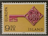 Islanda 1968 Europa CEPT MNH