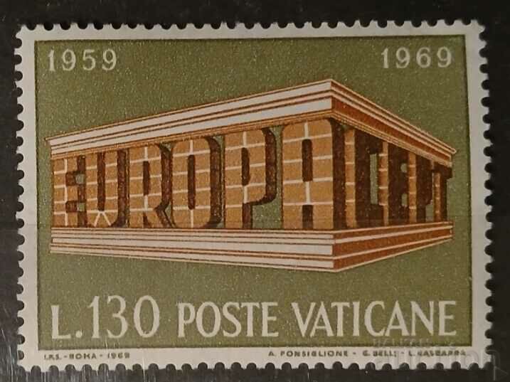 Vatican City 1969 Europe CEPT Buildings MNH